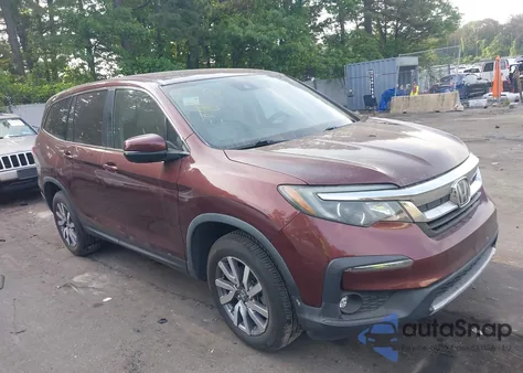 2019 Honda Pilot Ex-L из США, поврежденный, VIN 5FNYF5H5XKB045563